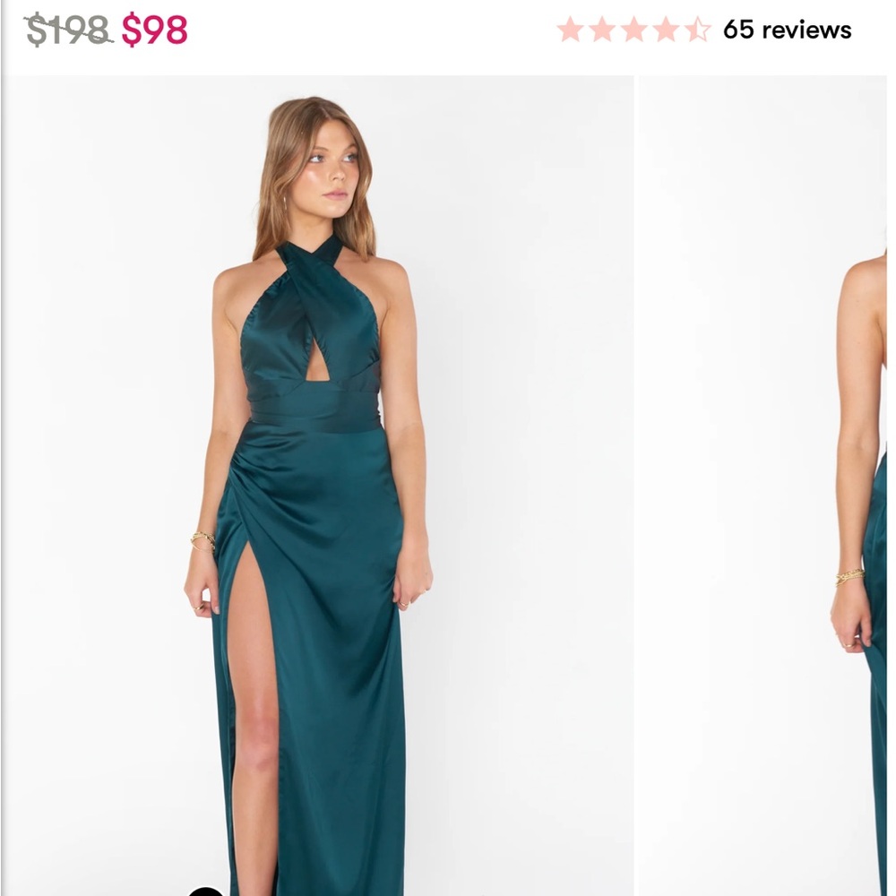 Adele Halter Maxi Dress